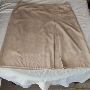 Inherit Tan Corduroy Women's Skirt